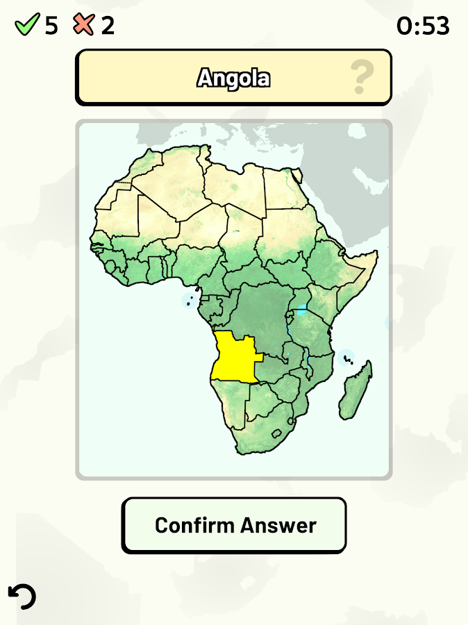 Countries of Africa Quiz截图5