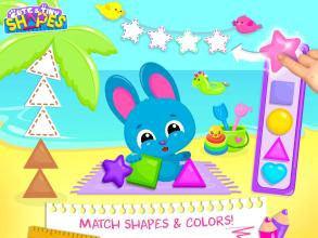 Cute & Tiny Shapes  Kids Learn Colors & Geometry截图2