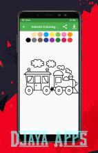 Vehicle Coloring Book For Kids截图2