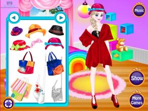 Elsas Go Shopping  Dress up games for girlskids截图1