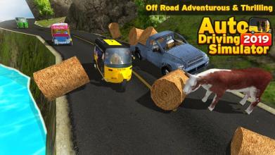 Tuk Tuk Rickshaw Auto Driving Simulator 2019截图4