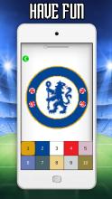 Football Logo Color by Number  Soccer Pixel Art截图5