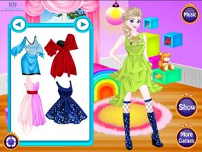 Elsas Go Shopping  Dress up games for girlskids截图2