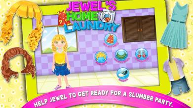 Jewel’s Home Laundry Washing Game 2019截图1