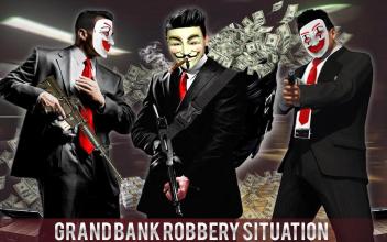 City Bank Robbery Mafia Heist Virtual Gangster 3D截图3