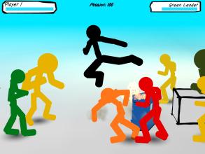 Stickman Street Fighting截图4