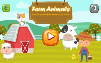 Farm Animals: learn farm animals and their food截图2