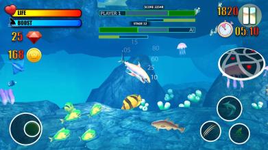 Shark Simulator Game 2019Shark Attack 3D截图3