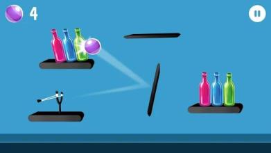 Knock Down Bottles : Catapult Slingshot Games截图2