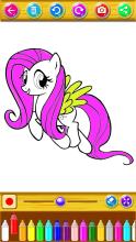 coloring horse pony cute截图3