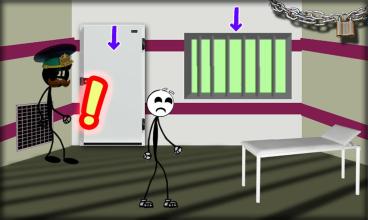 Best Stickman JailBreak  Jimmy Escape截图1