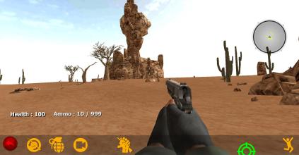 Zombie combat desert截图4