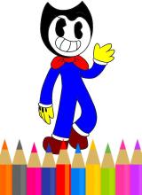 Coloring Bendy s'Book截图1