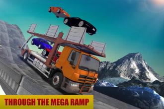 Car Transporter games – Mega Ramp Driver截图1