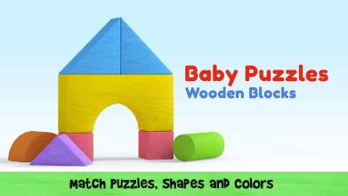 Montessori Baby Puzzles Wooden Blocks截图4