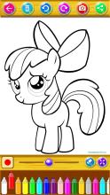 coloring horse pony cute截图2