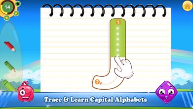 Write ABC 123  tracing and learning game截图4
