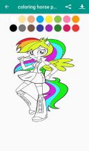 coloring horse pony happy截图4