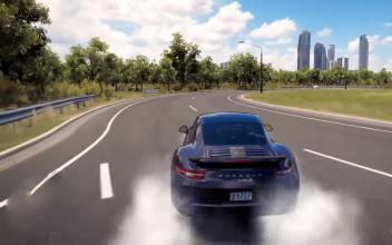 Car Driving Porsche 911 Racing USA Simulator截图2