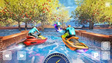 Amazing Jet Ski 3D  Stunts Water Surfing截图4