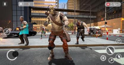 Zombie Attack Games 2019  Zombie Crime City截图2