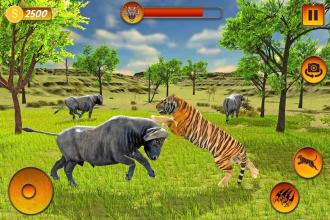 Wild Tiger Simulator Animal Hunt截图4