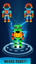 Robot Merger  Gold Mining Idle Clicker截图3