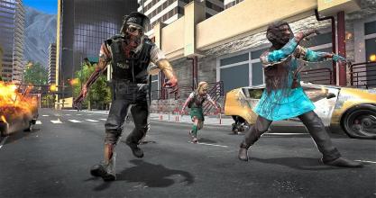 Zombie Attack Games 2019  Zombie Crime City截图1