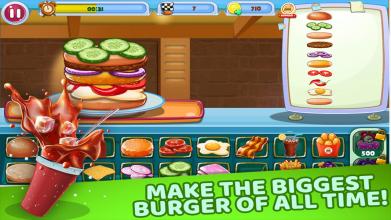 Super Chef Burger Cafe  Restaurant Cooking Games截图4