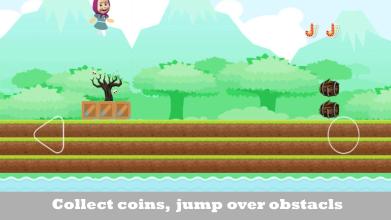 Masha Run Adventure Game截图3