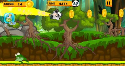 Panda Run Adventure Hero Jungle截图4