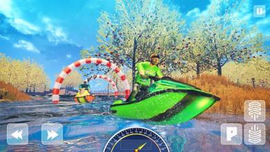 Amazing Jet Ski 3D  Stunts Water Surfing截图2