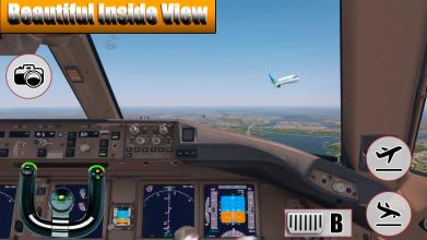 Real Airplane Flight Pilot Sim 2019  Airline Fun截图2