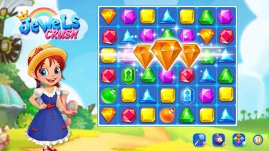 Jewel Crush  Jewels & Gems Match 3 Puzzle截图2
