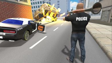 Police vs Zombie  Action games截图2