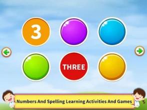 Learn Numbers Spelling 1-100 - Spelling For Kids截图1