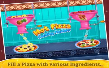 Hot *Pizza Factory  Pizza Cooking Game截图1