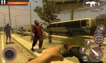 Zombie Shooting Games  The Last Land截图1