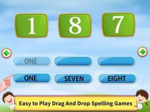 Learn Numbers Spelling 1-100 - Spelling For Kids截图3