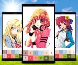 Manga Color by Number: Anime Pixel Art截图2