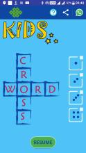 Kids Crossword puzzles  Kids Crosswords截图5