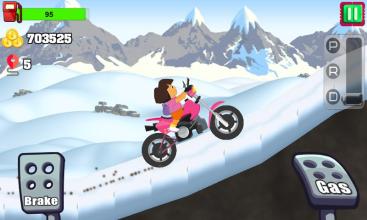 Little Dora Motorcycle Stunts截图1