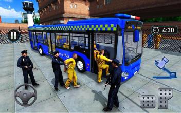 City Police Bus Drive  Jail Prisoner Transport截图4