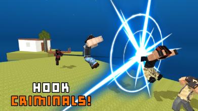 Dead Rope Ninja Blocky City截图2