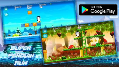 Super Penguin Run Adventure截图2