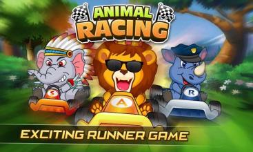 Animal Cars Kids Racing Game截图5