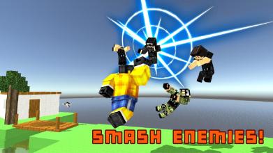 Smash Monster Blocky Arena截图3