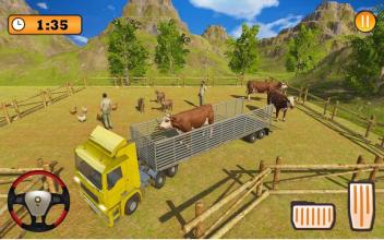 Offroad Truck Driving & Farm Animal Transport 2019截图2