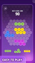 Hexa Puzzle 2 -The Hexagon Block Elimination Game截图2