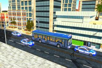 City Police Bus Drive  Jail Prisoner Transport截图1